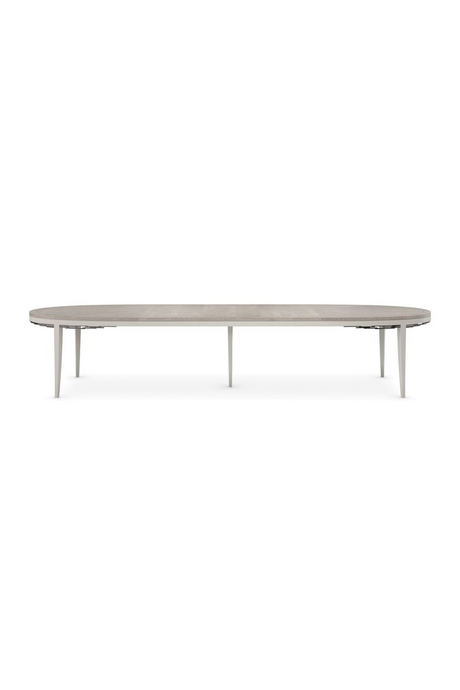   Gray Maple Oval Dining Table | Oroa.com