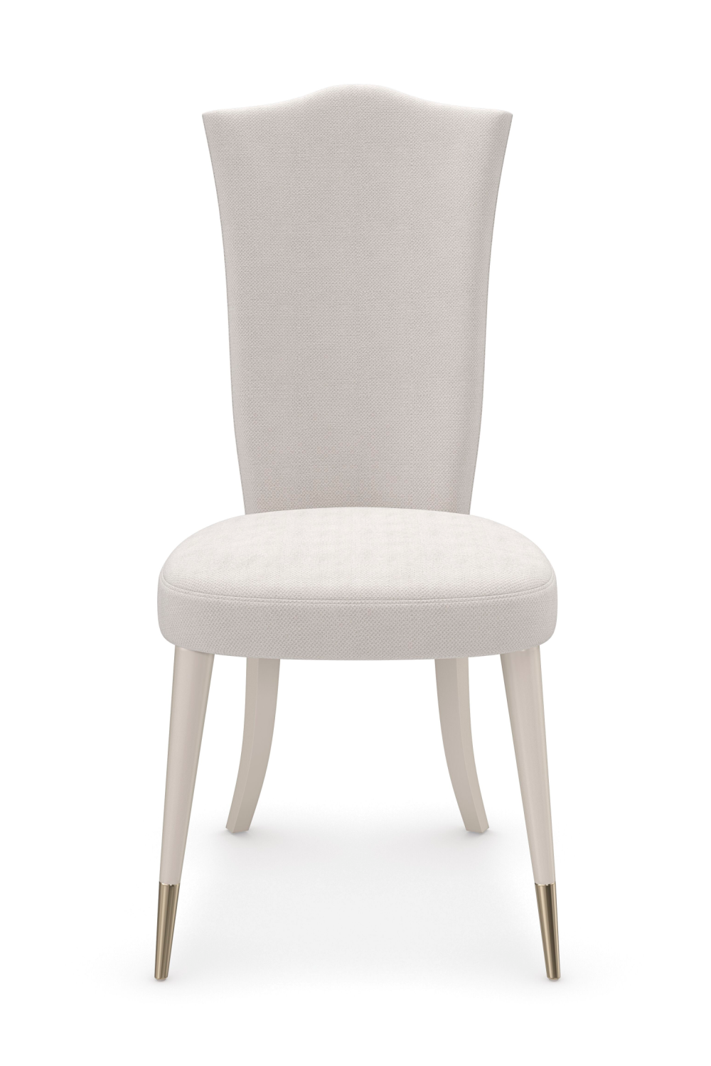   Camel-Back White Dining Chair | Oroa.com