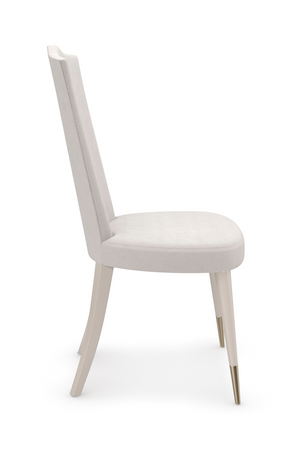   Camel-Back White Dining Chair | Oroa.com