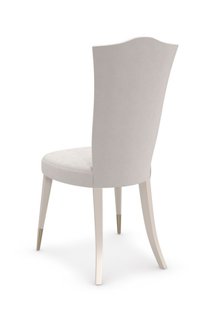   Camel-Back White Dining Chair | Oroa.com