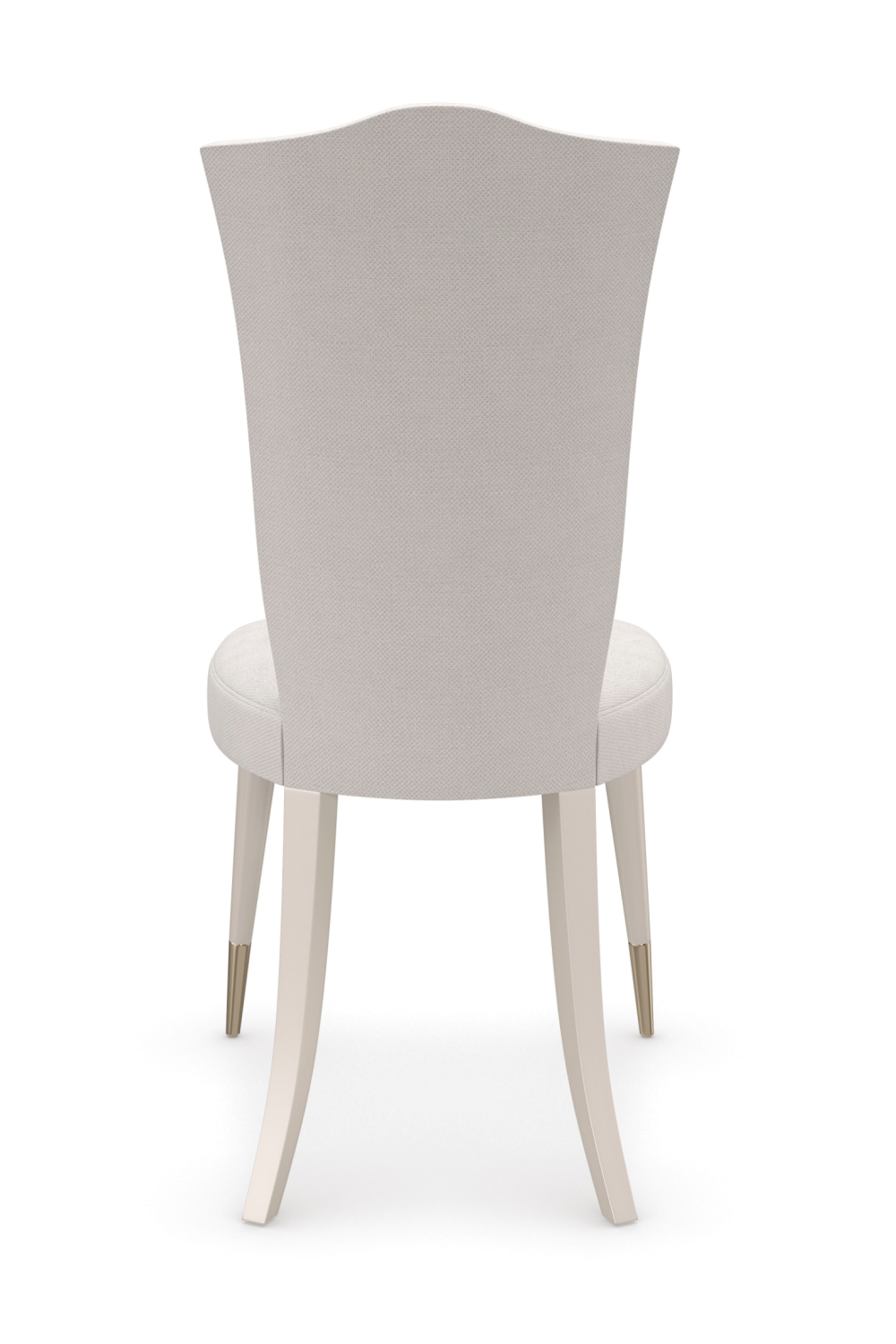   Camel-Back White Dining Chair | Oroa.com