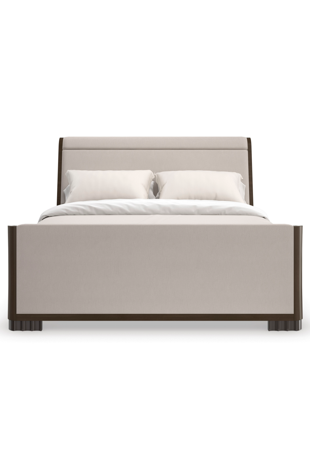   Dark Brown Modern Bed | Oroa.com