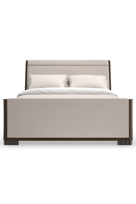   Dark Brown Modern Bed | Oroa.com
