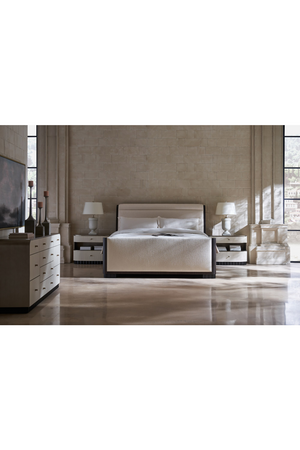   Dark Brown Modern Bed | Oroa.com