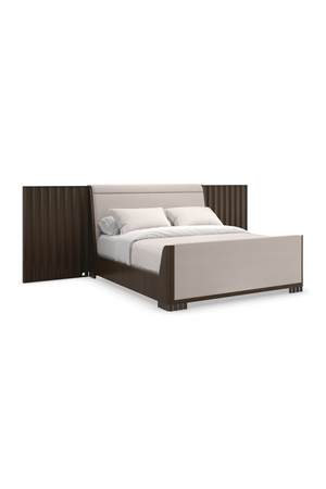   Dark Brown Modern Bed | Oroa.com