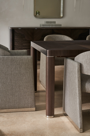   Gray Geometrical Dining Chair | Oroa.com