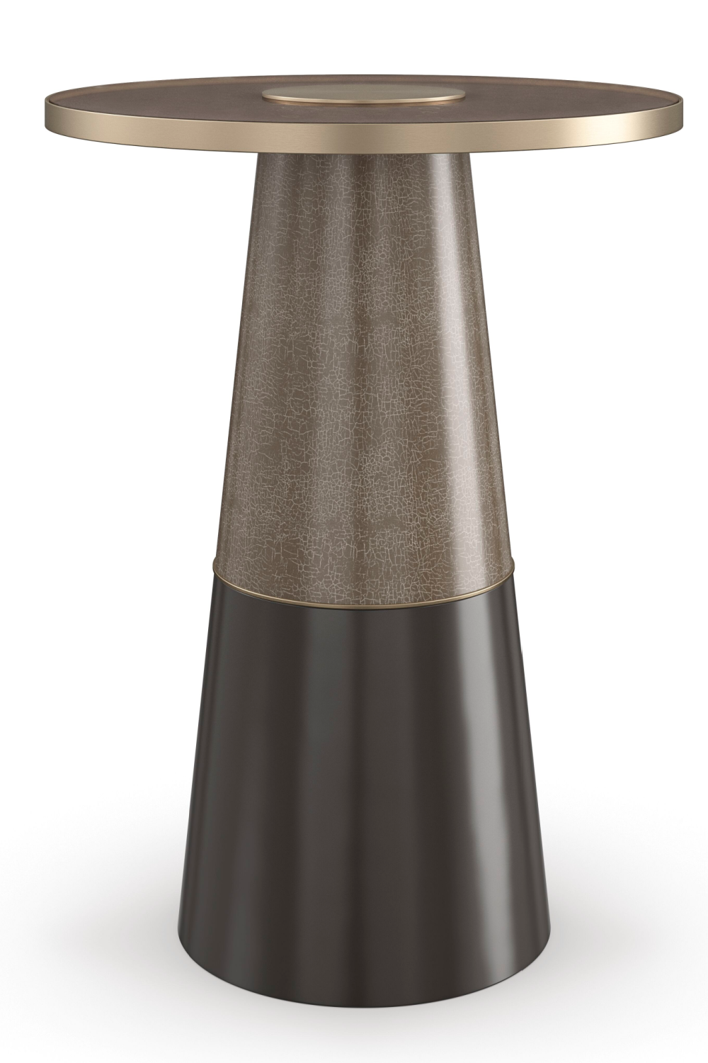   Glass Pedestal Side Table | Oroa.com
