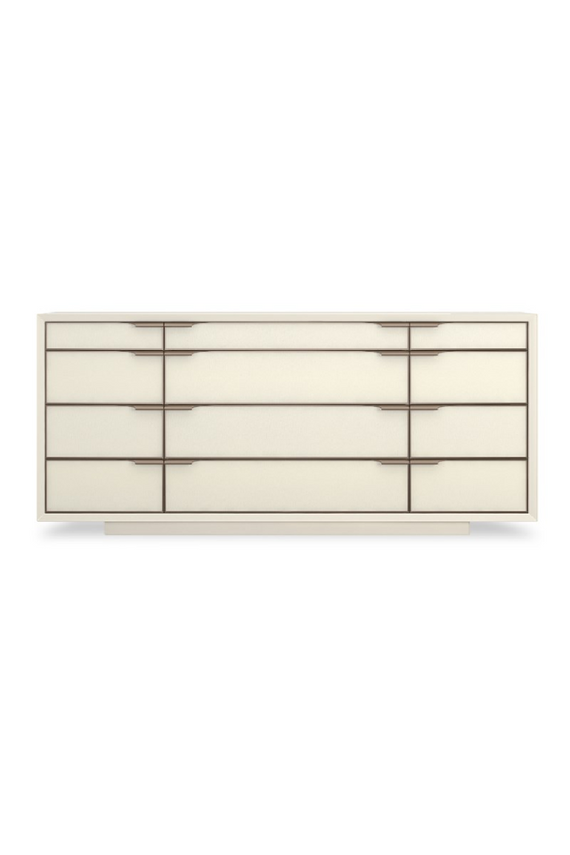 Textured Vinyl Dresser | Caracole All Wrapped Up | Oroatrade.com