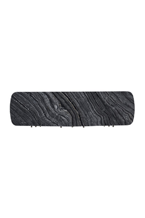   Black 8-Drawer Curved Dresser | Oroa.com