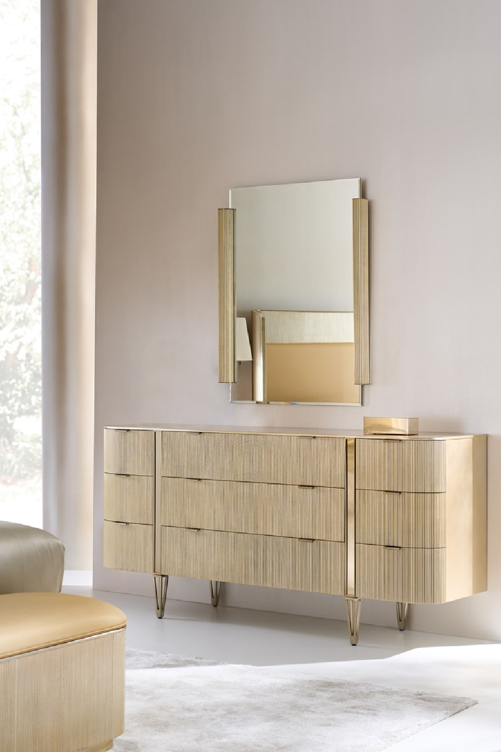   Fluted Front 9-Drawer Dresser | Oroa.com