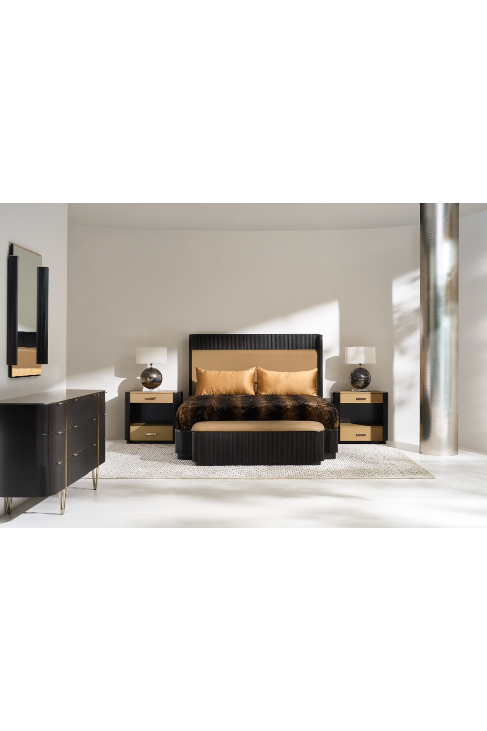   Fluted Front 9-Drawer Dresser | Oroa.com