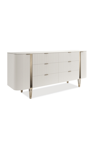   Fluted Front 6-Drawer Dresser | Oroa.com