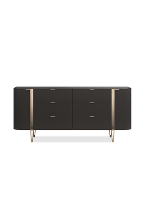   Fluted Front 6-Drawer Dresser | Oroa.com