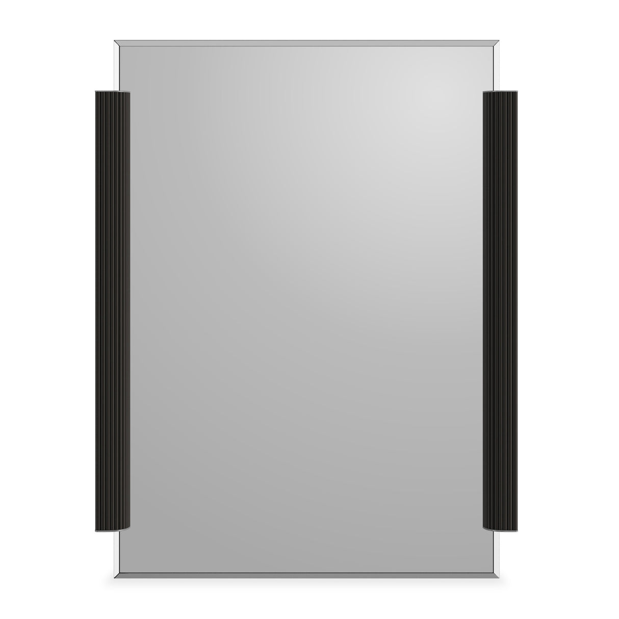   Fluted Side Beveled Mirror | Oroa.com