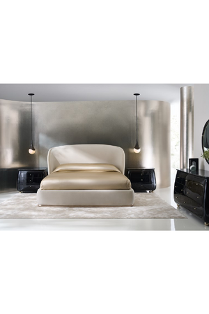   Black Stone Round Mirror | Oroa.com