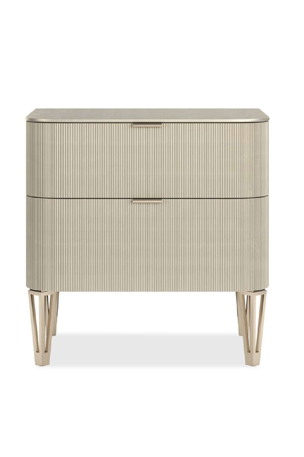   2-Drawer Nightstand | Oroa.com
