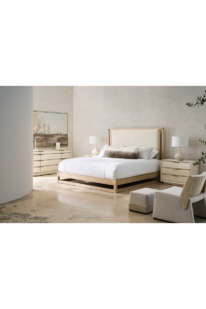   Vinyl 3-Drawer Nightstand | Oroa.com