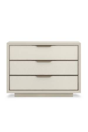   Vinyl 3-Drawer Nightstand | Oroa.com