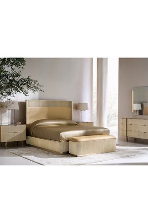   Birch Reeded 2-Drawer Nightstand | Oroa.com