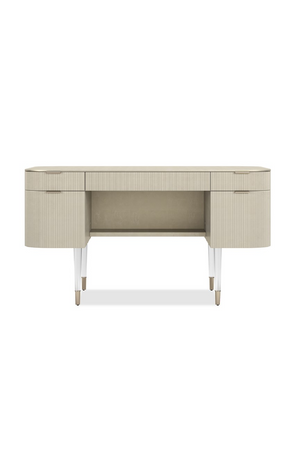   Ridged 2-Drawer Desk | Oroa.com