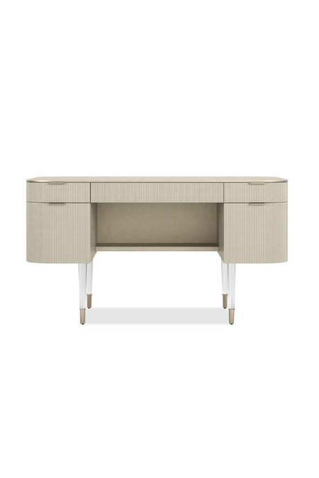   Ridged 2-Drawer Desk | Oroa.com