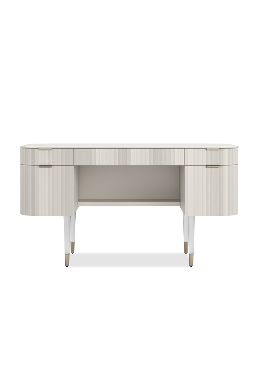   Ridged 2-Drawer Desk | Oroa.com