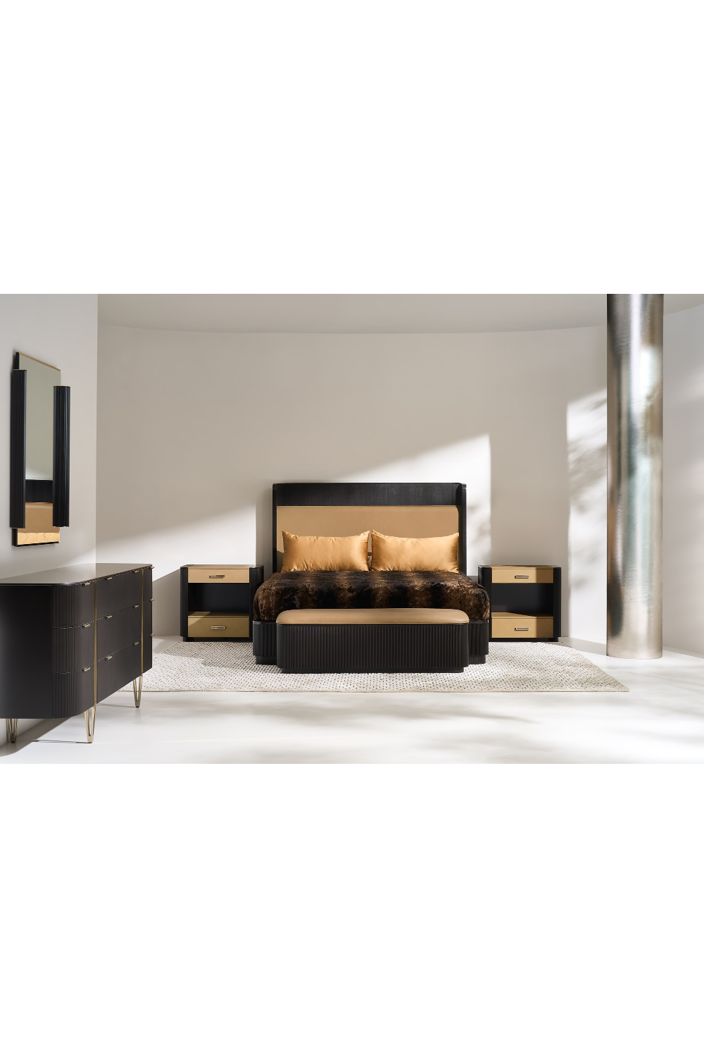   Leather Storage Bed Bench | Oroa.com