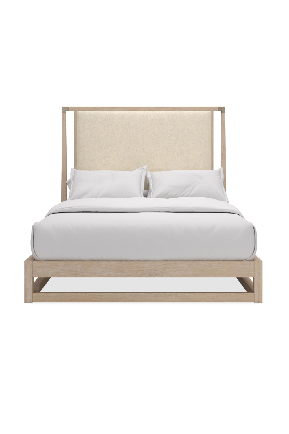   Sun-Drenched Oak Bed | Oroa.com