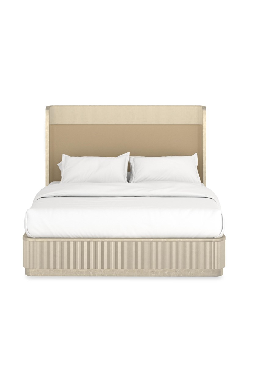   Reeded Headboard King Bed | Oroa.com