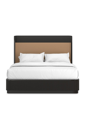   Reeded Headboard King Bed | Oroa.com