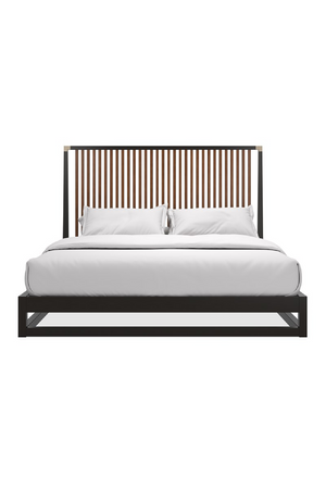   Slatted Oak King Bed | Oroa.com