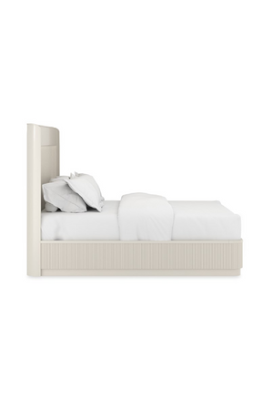   Reeded Headboard King Bed | Oroa.com