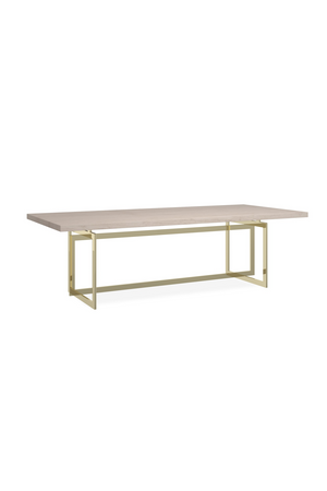  Travertine Top Dining Table | Oroa.com