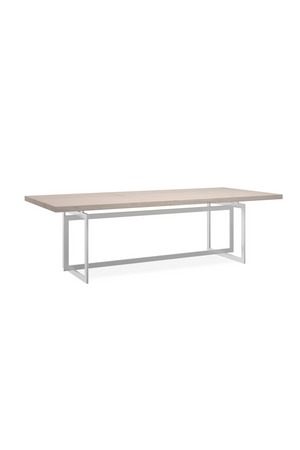   Travertine Top Dining Table | Oroa.com