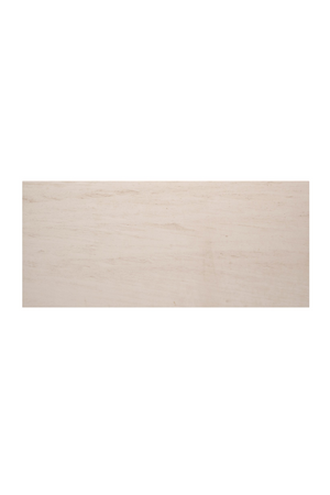   Travertine Top Dining Table | Oroa.com