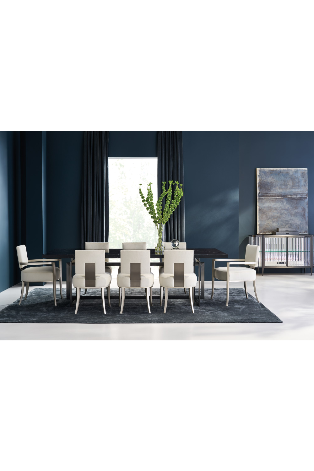   Sandstone Top Dining Table | Oroa.com
