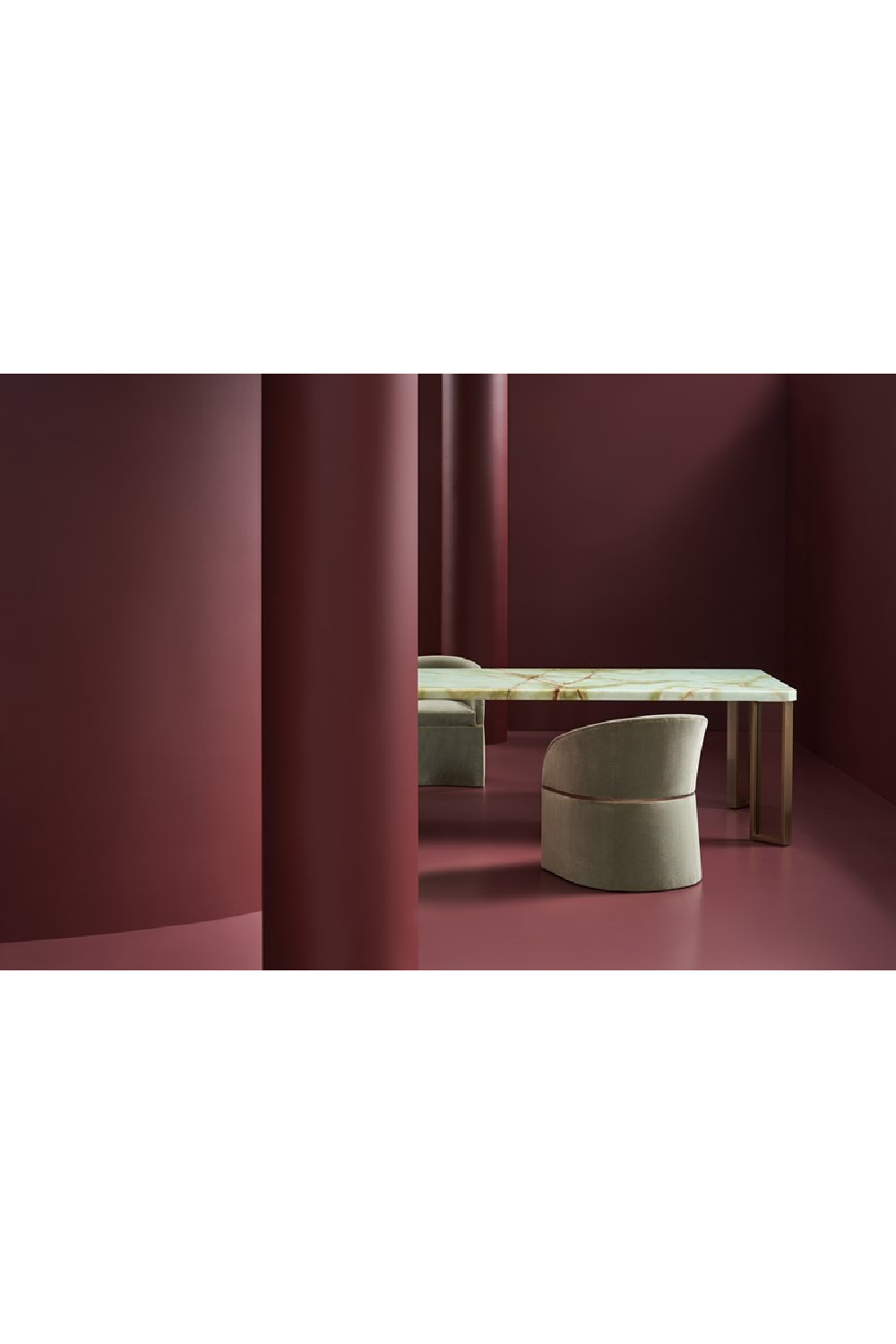   Green Onyx Dining Table | Oroa.com