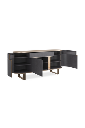  Gold Top 3-Door Sideboard | Oroa.com