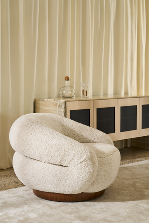   Gray Onyx 4-Door Sideboard | Oroa.com