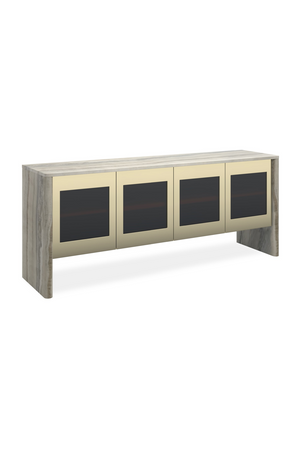  Gray Onyx 4-Door Sideboard | Oroa.com