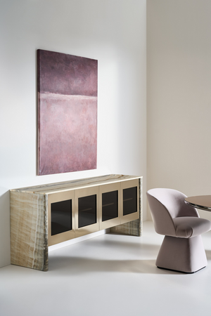   Gray Onyx 4-Door Sideboard | Oroa.com