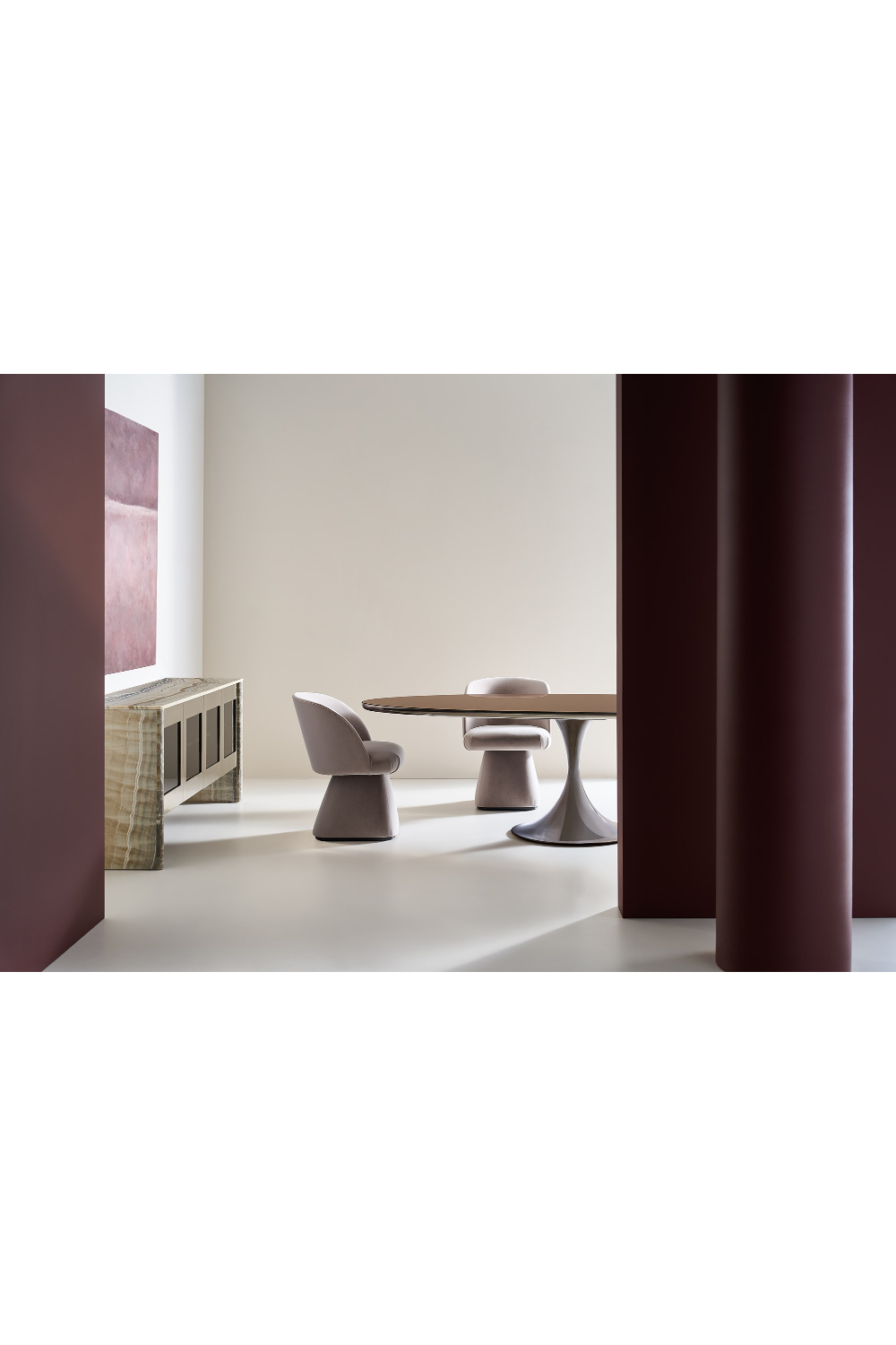   Gray Onyx 4-Door Sideboard | Oroa.com