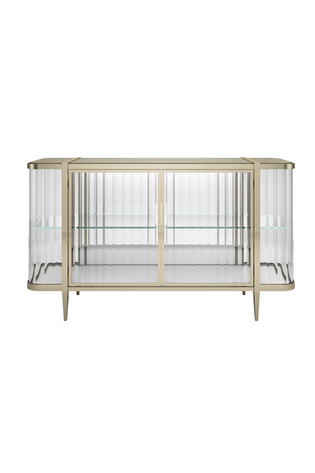   Wavy Mirror 2-Door Sideboard | Oroa.com