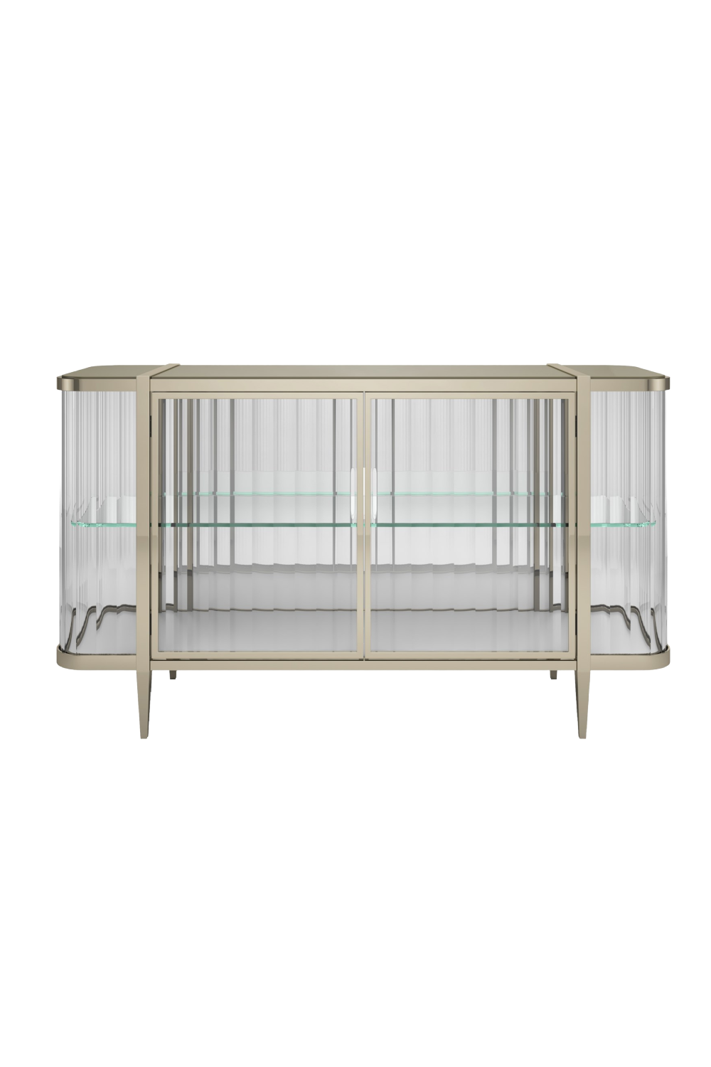   Wavy Mirror 2-Door Sideboard | Oroa.com
