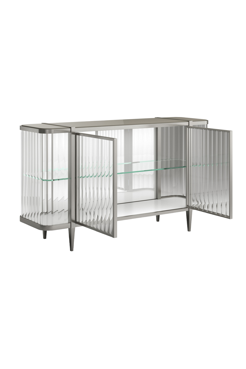   Wavy Mirror 2-Door Sideboard | Oroa.com