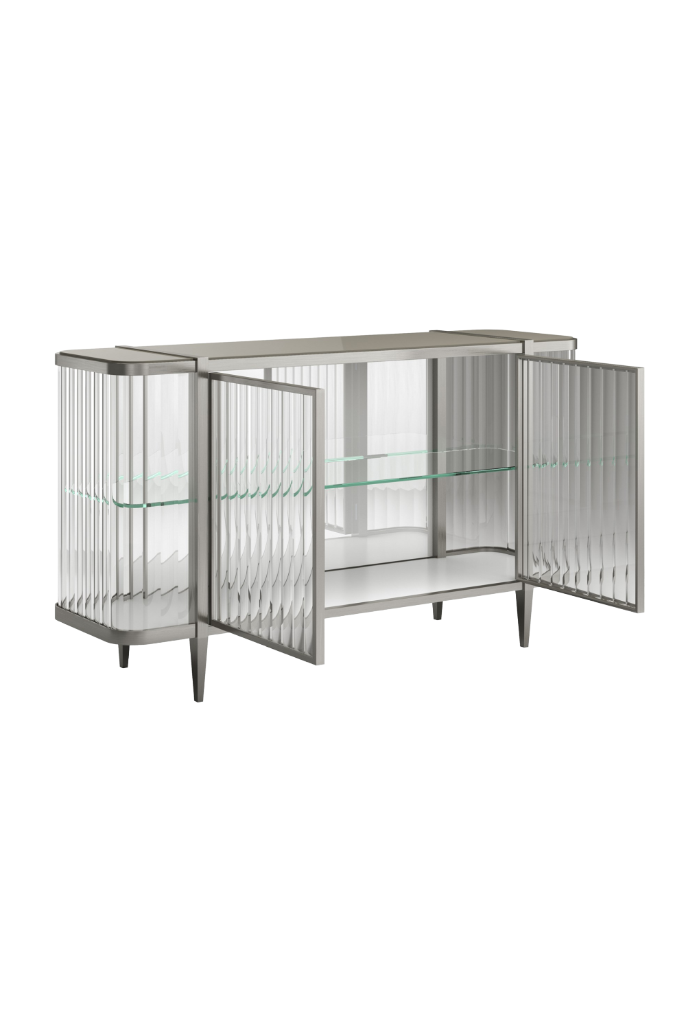   Wavy Mirror 2-Door Sideboard | Oroa.com