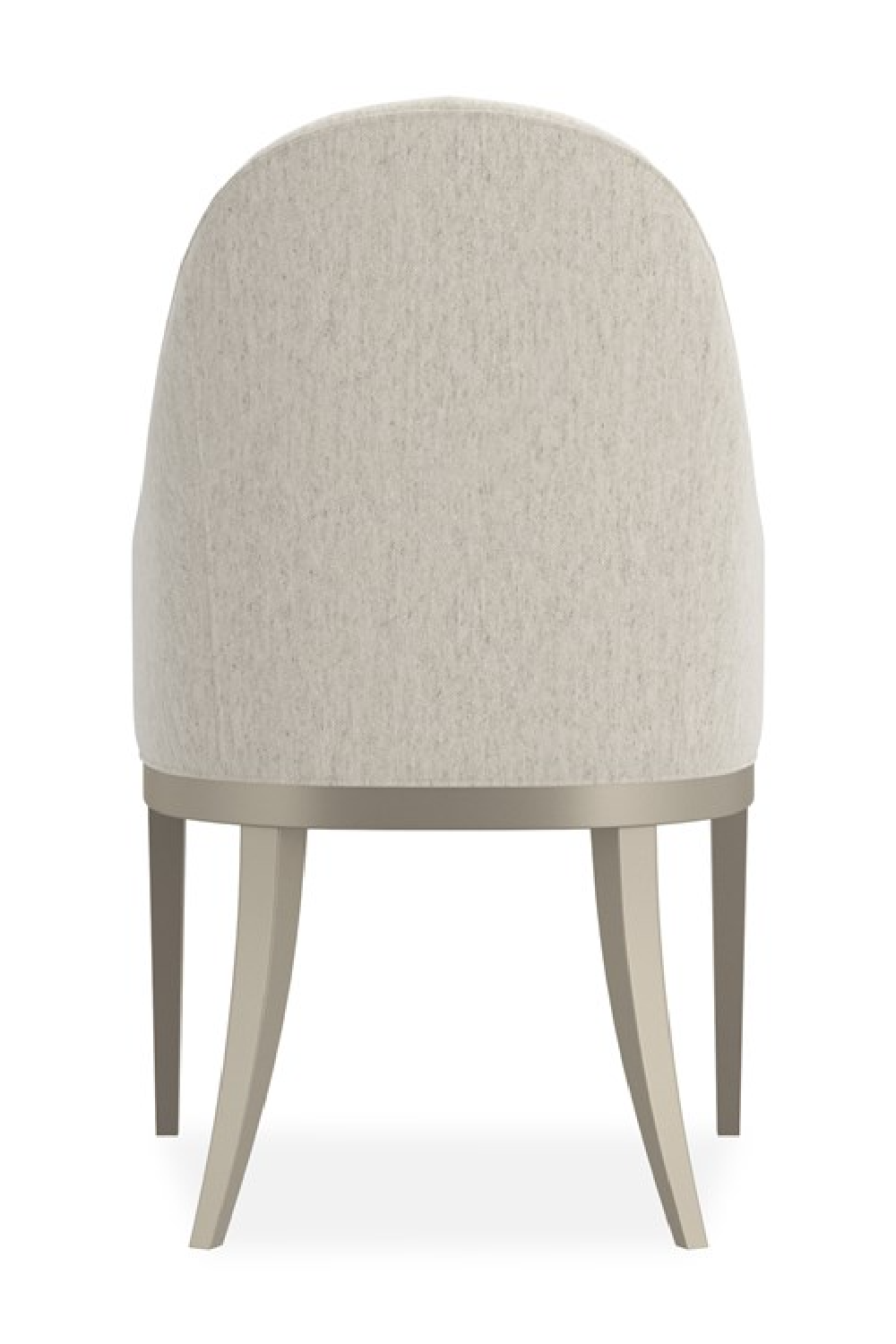   White Arched-Back Dining Armchair | Oroa.com