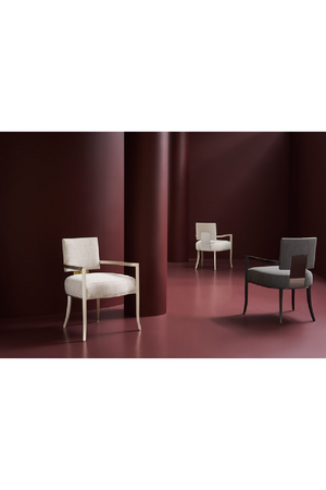   Square Back Dining Armchair | Oroa.com