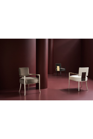   Square Back Dining Armchair | Oroa.com