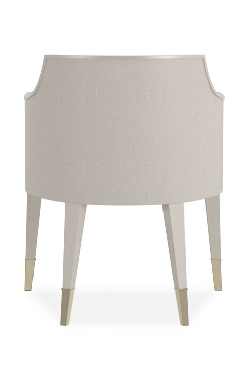   Ivory Shagreen Lounge Armchair | Oroa.com